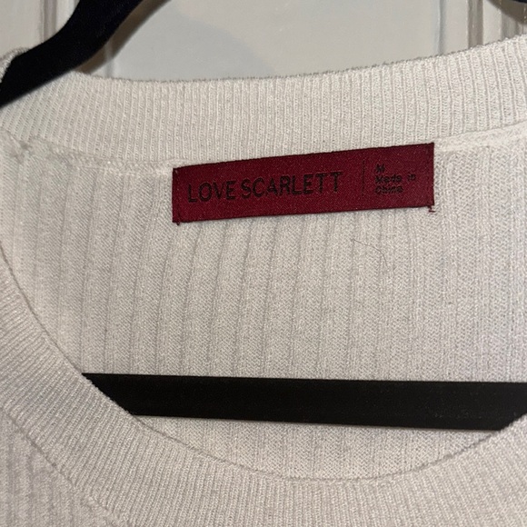 Colorblock Ribbed Knit Dress - Picture 6 of 6